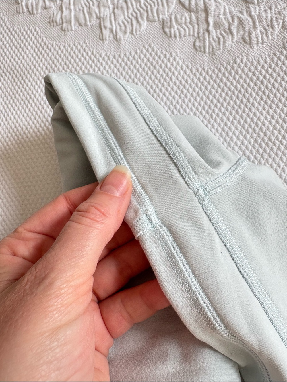 Lululemon align high rise tight 27” inseam light coastal blue size 14 - Picture 7 of 13